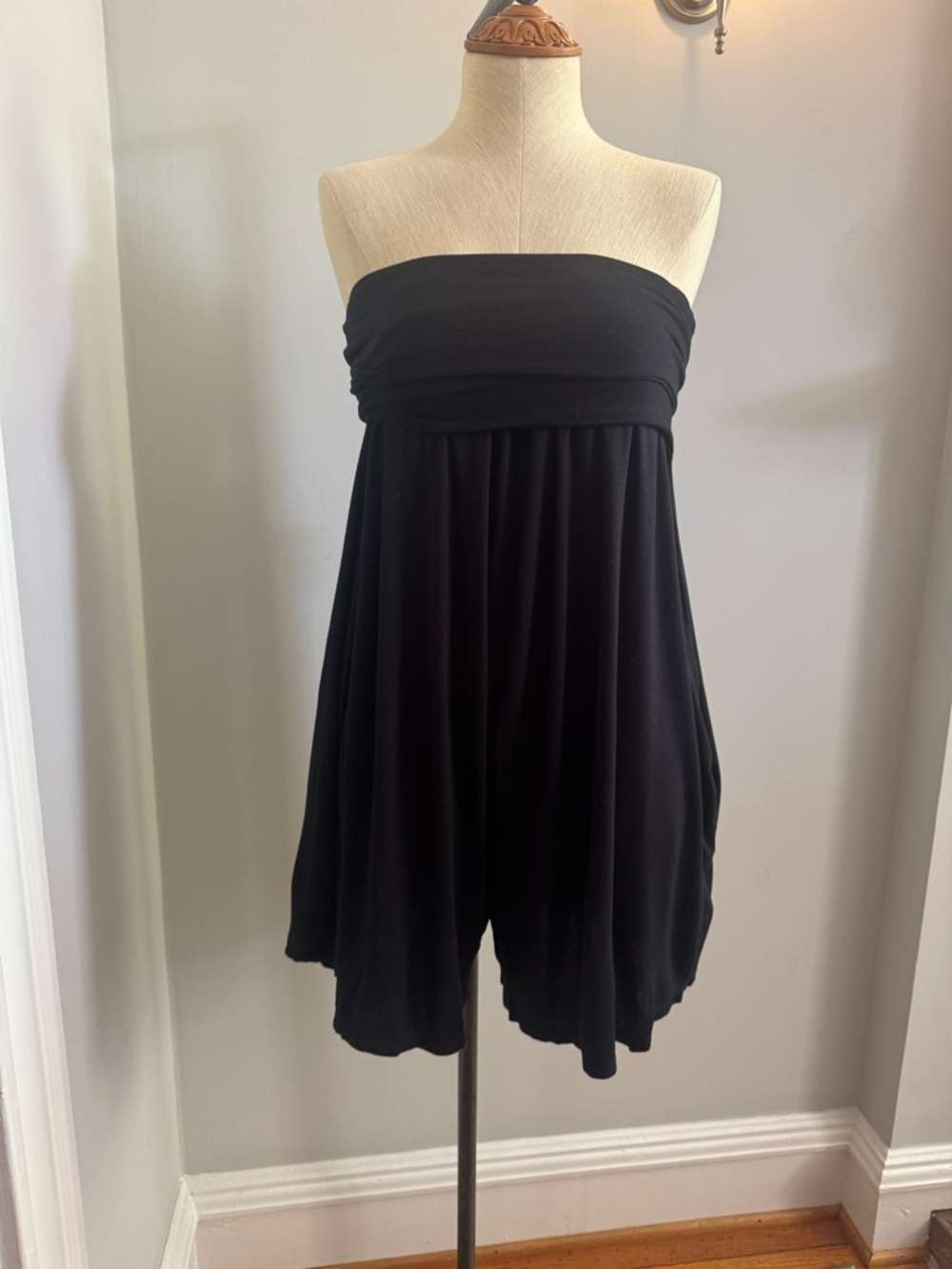 Convertible Black Romper
